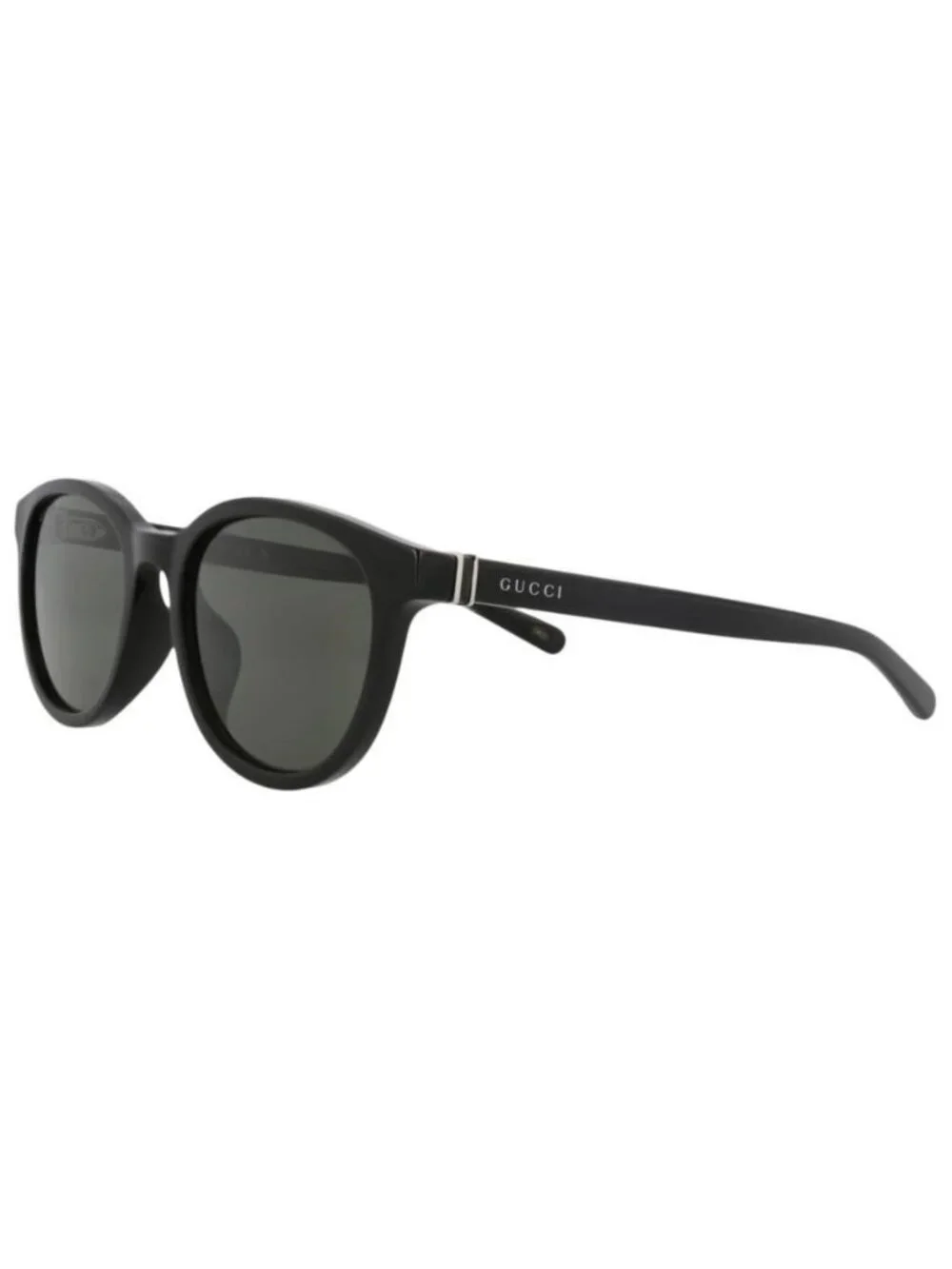 New Gucci Mens Round/Oval Black Black Grey Fashion Designer Sunglasses